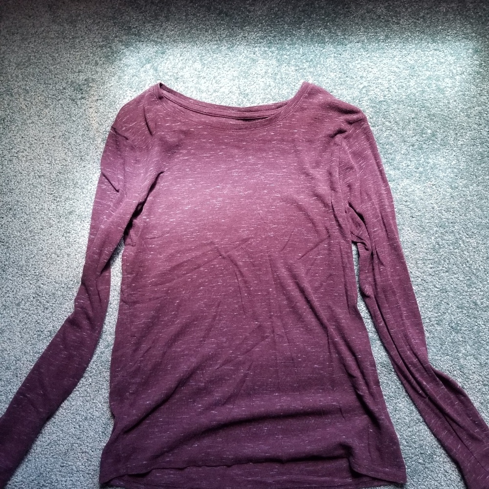 MAROON LONG SLEEVE